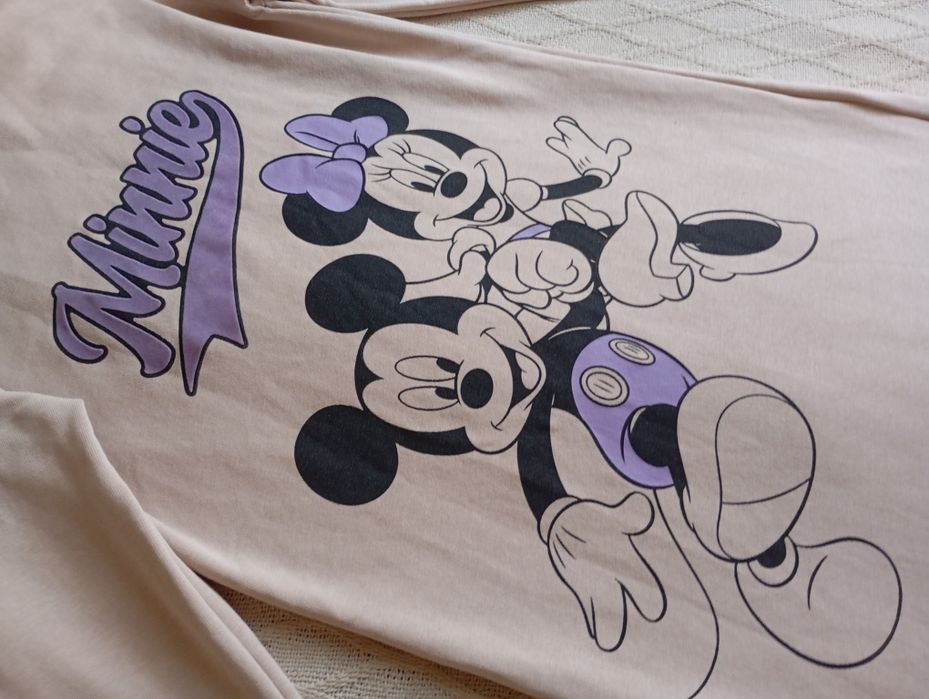 H&M 7-8l nowa dresowa sukienka DISNEY z myszką Miki