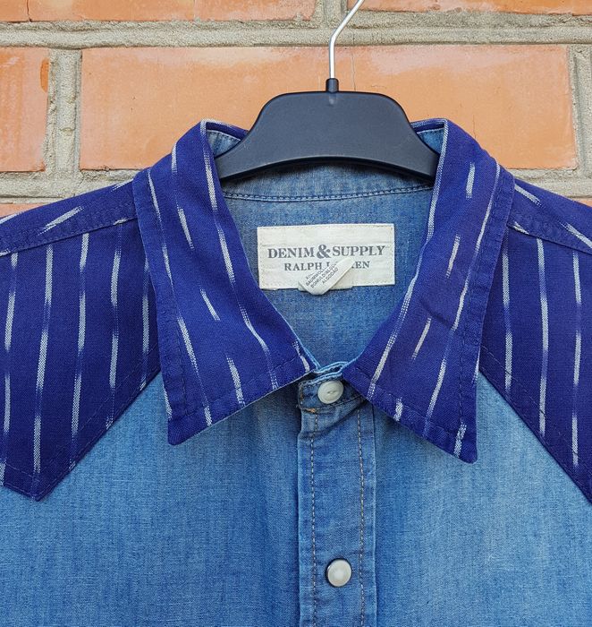 Ralph Lauren Denim & Supply Western Shirt джинсова сорочка оригінал M