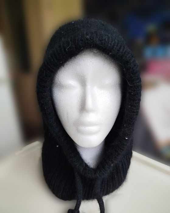 Капор з ангори ,