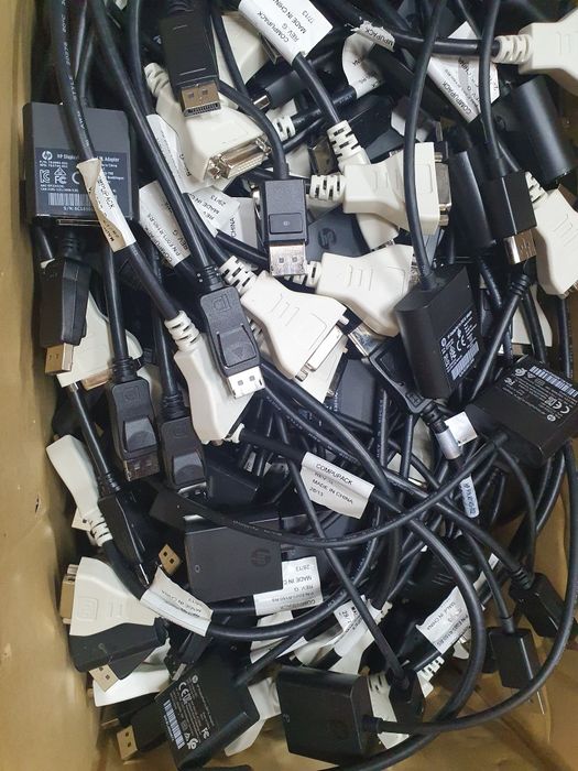 Перехідник адаптер Displayport to DVI-D HP Fujitsu оригінал