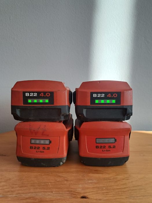 Hilti baterii b22