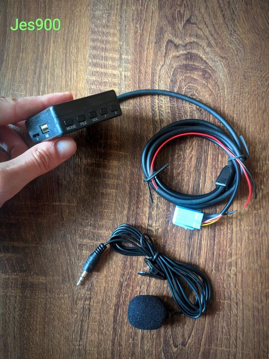 Bluetooth 5в1 FIAT Alfa Romeo Lancia Smart 450/1 AUX+USB+Громкая связь