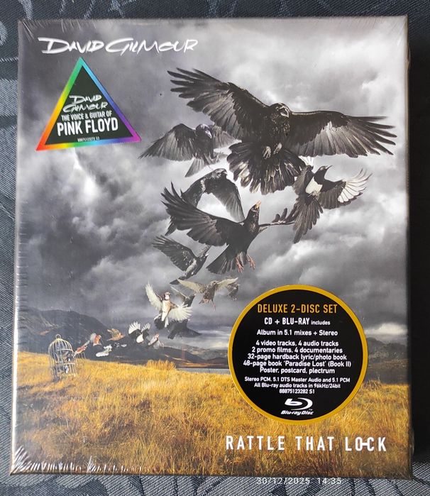 David  Gilmour - Rattle That Lock CD+Blu-ray Boxset