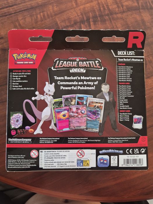 League Battle Deck [Team Rocket's Mewtwo ex]