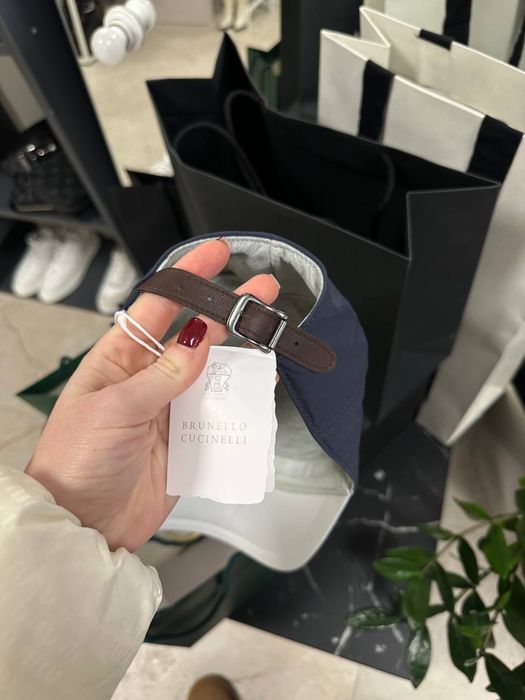 Кепка Brunello Cucinelli бейсболка чоловіча