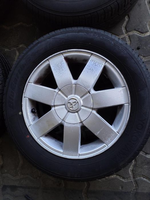 Jantes Toyota R15 Furação 4X100 Com Pneus 195/60