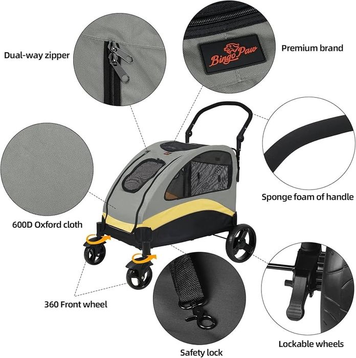 Carrinho para animais