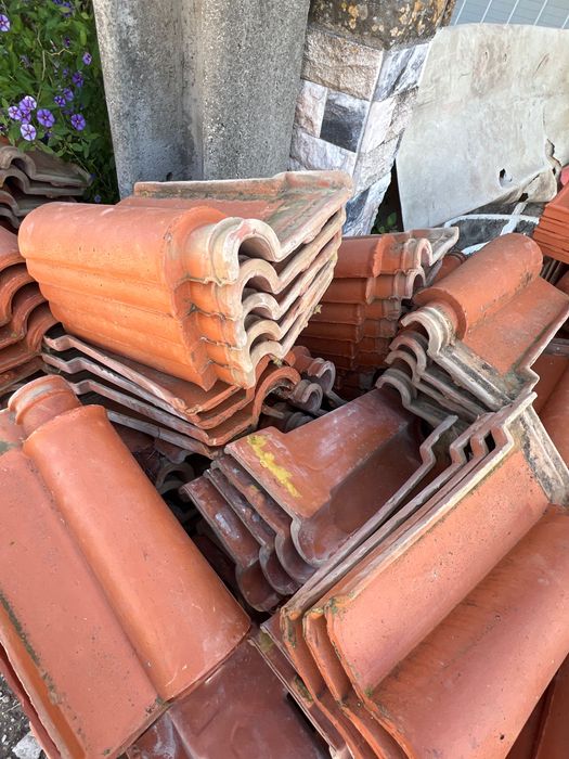 Telhas de cerâmica