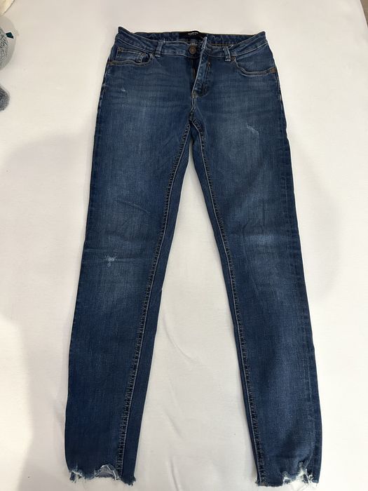 Dlugie spodnie jeansowe