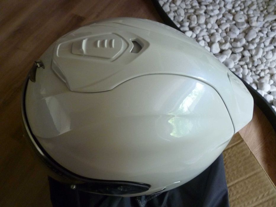 Capacete Integral Scorpion Exo-1400 Evo II Air Branco Pérola