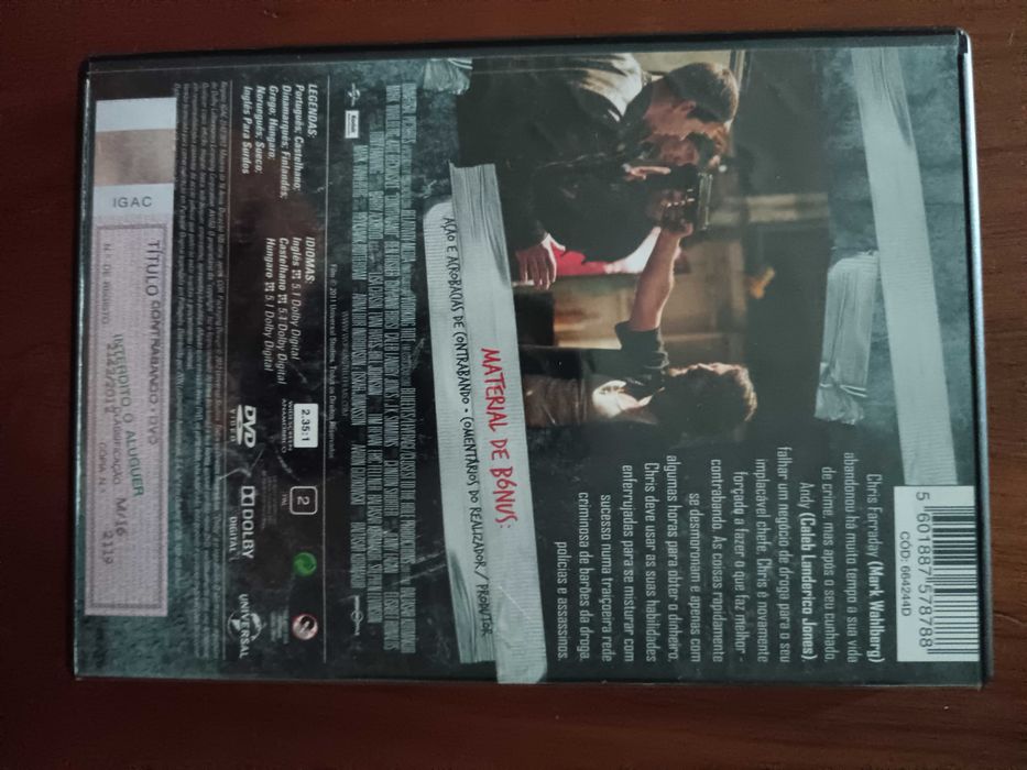 filme dvd original - contrabando
