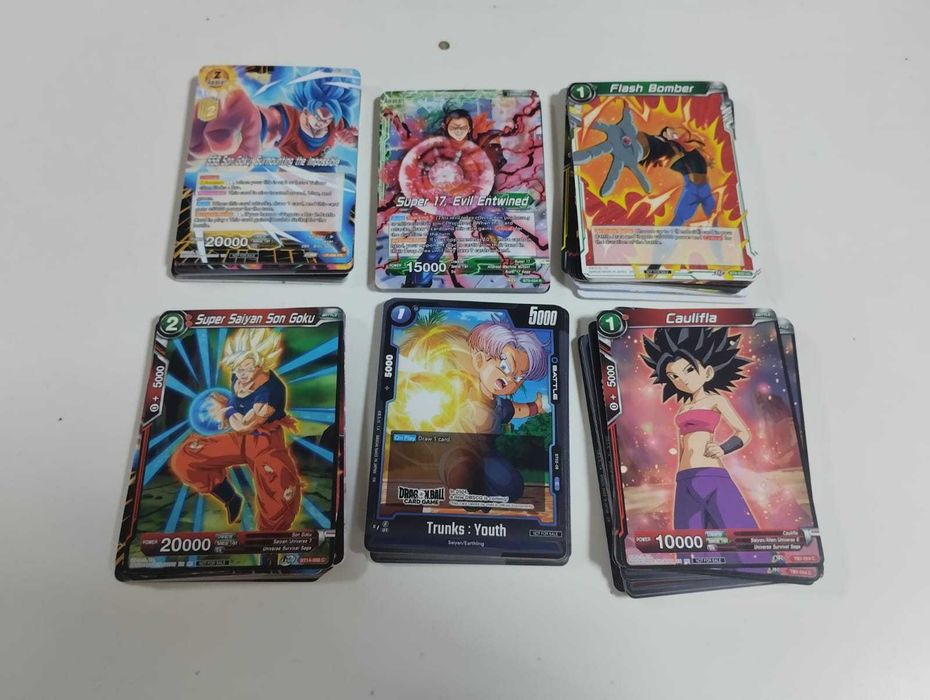 112 Cartas Dragon Ball Masters e Fusion