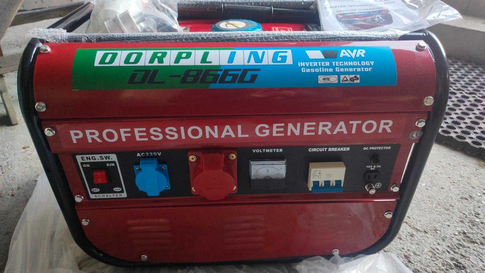 Agregat - nowy generator prądotwórczy Dorpling DL-866G