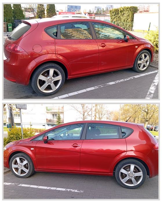 Seat Leon z Ładnym Kolorem 8x Airbag AluFelgi 17 Klimatronik