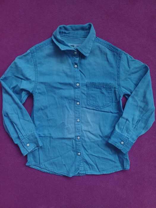 Koszula jeans/dżins roz. 110