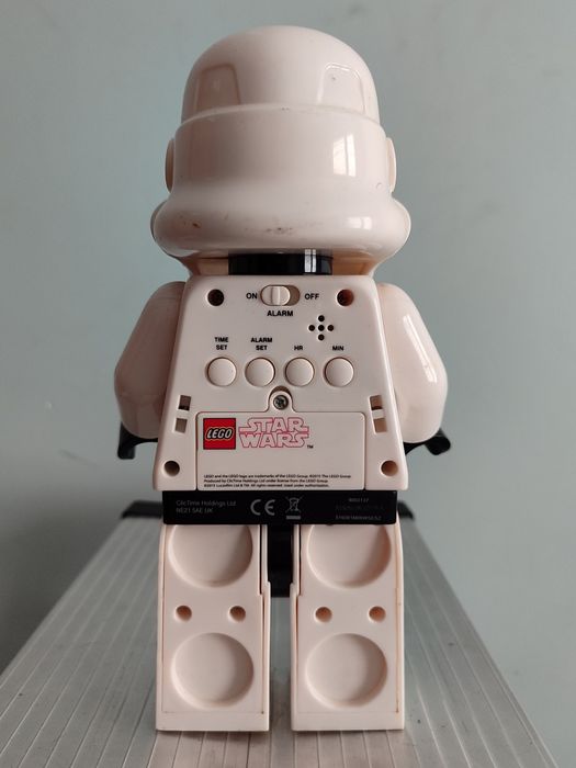 Lego Star Wars budzik Stormtrooper
