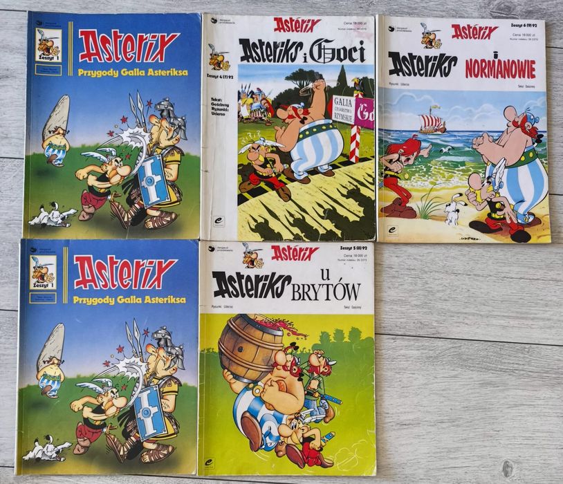 Komiksy Asterix i Kajko i Kokosz