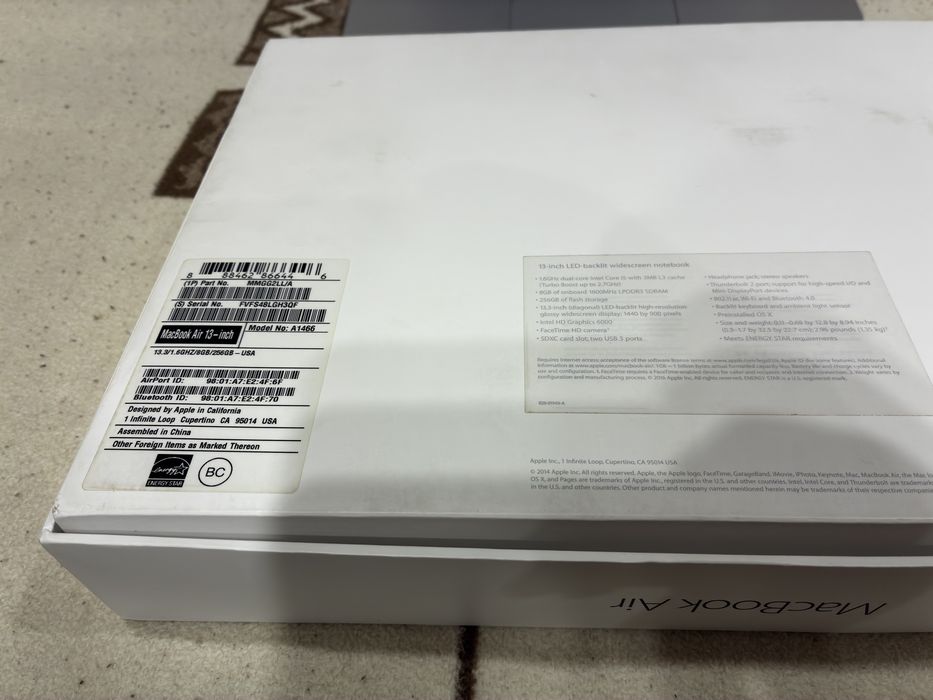 Apple MacBook Air 2015 8/256