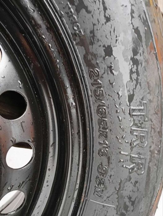 Запаска Докатка Bridgestone R16 5x114,3 DIA 66.1 Nissan X-Trail T30