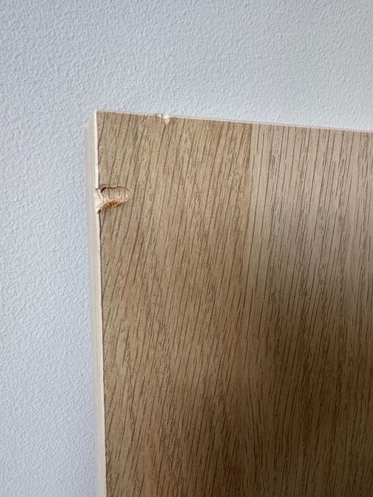 Biurko Ikea białe legkapten