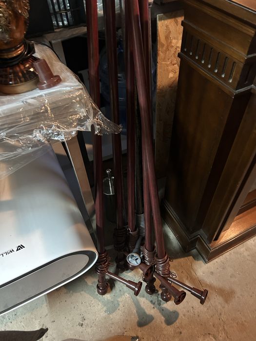 Карнизи коричневі Fornax 250 см