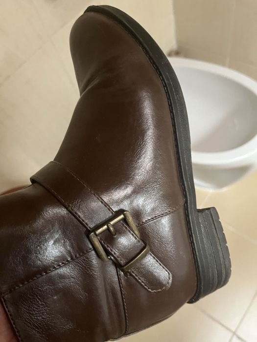 Botas castanhas de senhora n 38