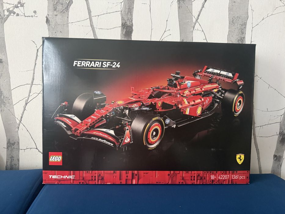 Nowy zestaw lego 42207 Ferrari SF-24