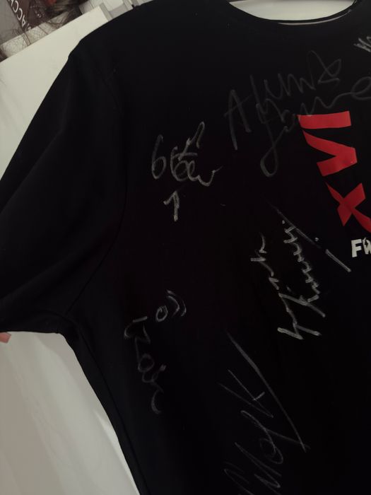 koszulka fame mma z autografami