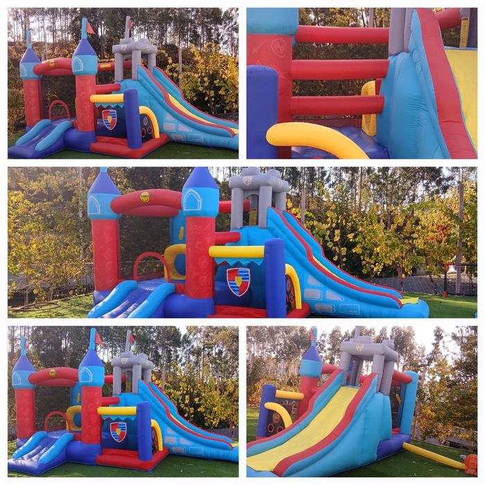 Insuflável Castelo Medieval - semi novo