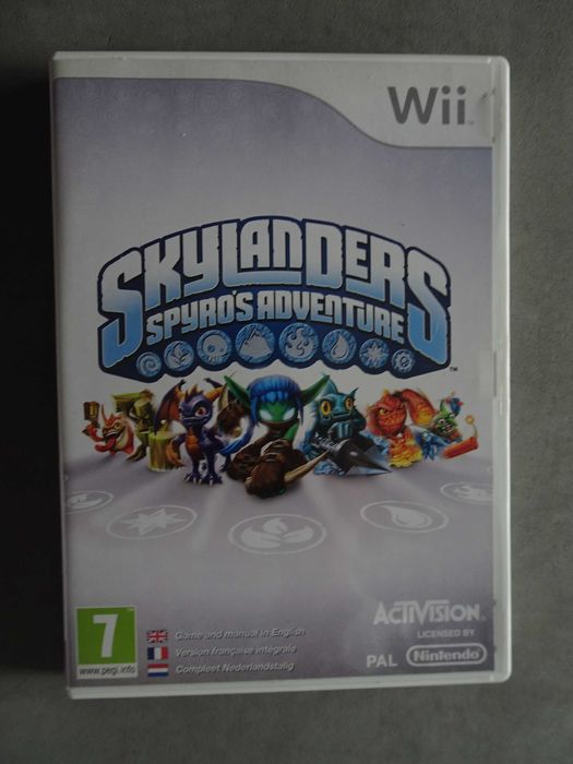 Jogo WII - Skylanders Spyro's Adventures