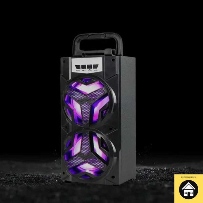 Wieża Kolumna Głośnik Bluetooth LED Karaoke + GRATIS Mikrofon