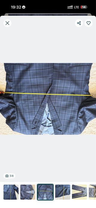 Мужской костюм, одевался 1 раз