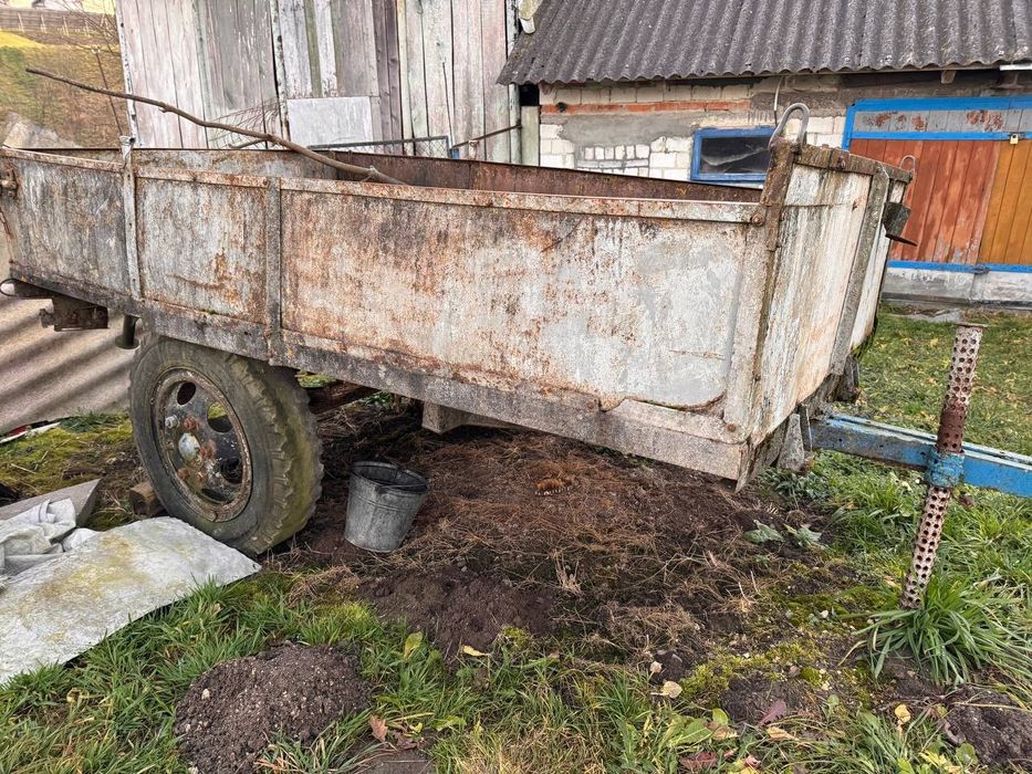Продам металевий прицеп для трактора