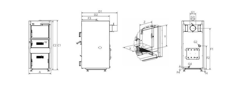Kocioł METAL-FACH Semax Basic15 kW