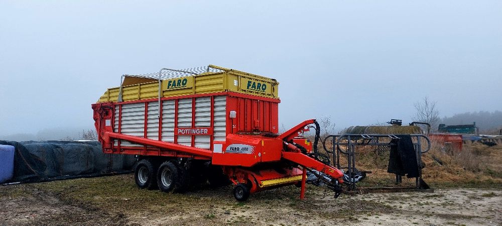 Przyczepa samozbierająca pottinger faro 4000 rotomatic