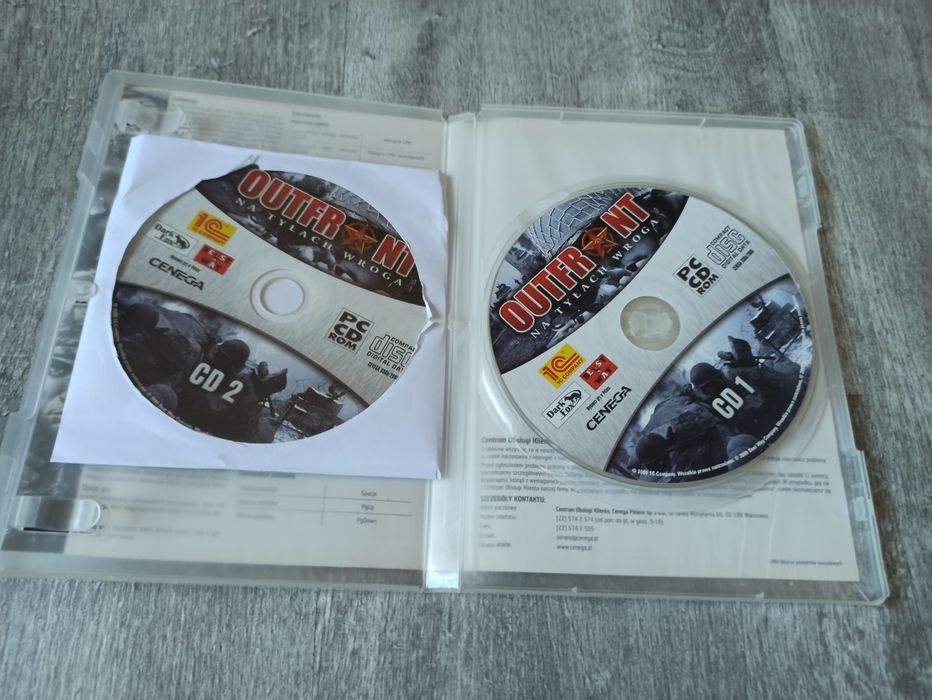 Gra pc CD Rom Out front na tyłach wroga