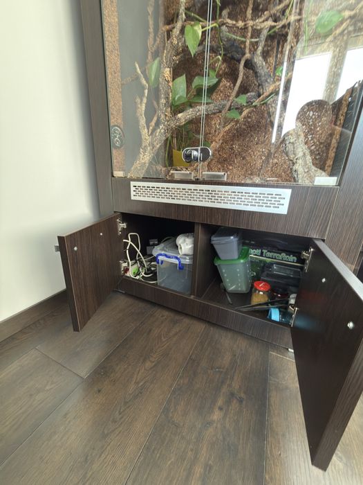 Terrarium dla gada ,kameleona kompletne