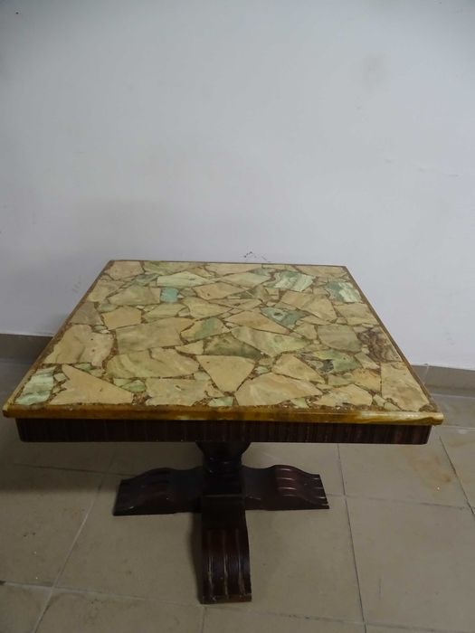 Stolik marmurowy - alabastrowy