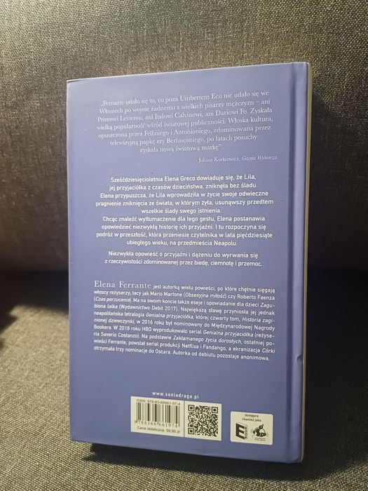 Elena Ferrante Genialna przyjaciółka