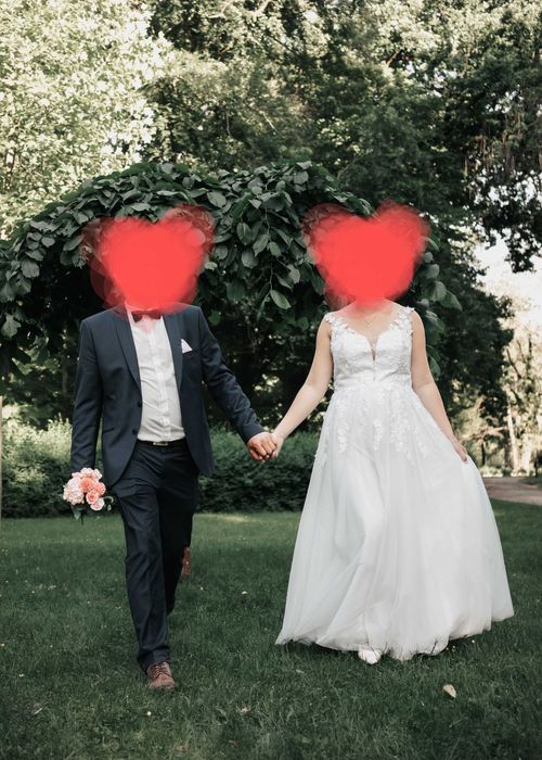 Suknia ślubna ciążowa 164 m/l 6 miesiąc ciąży