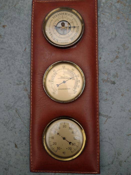 Барометр, гигрометр, термометр. Механизм. Германия