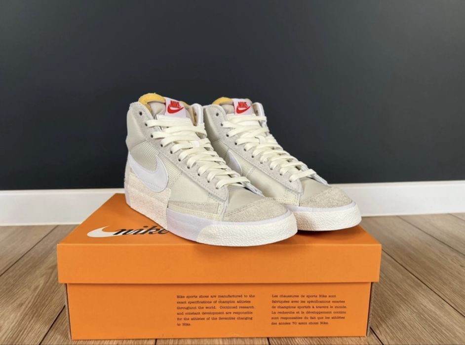 Nike Blazer Mid 77 Pro Club Białe