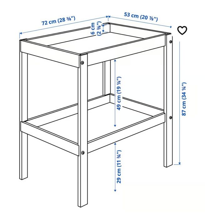 Trocador IKEA (Muda Fraldas)