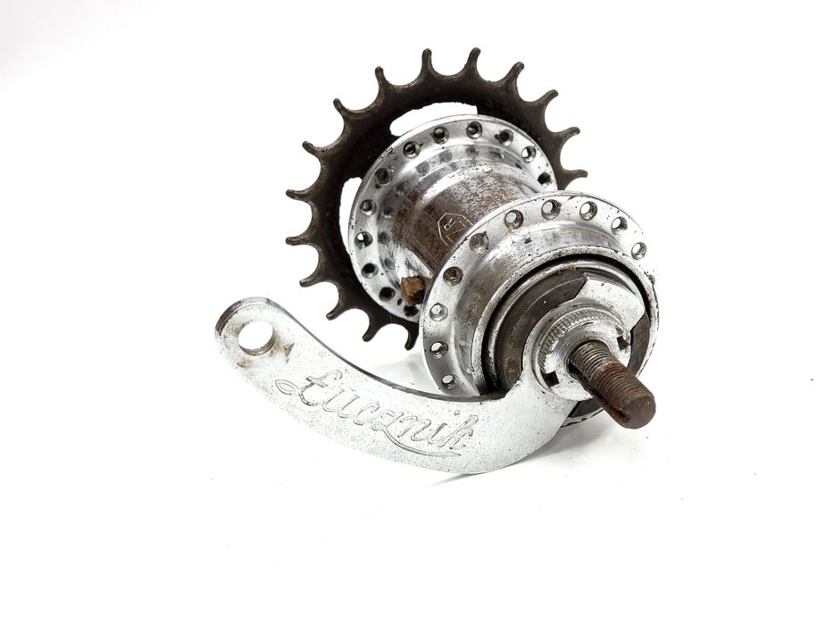 Piasta tylna torpedo ZZR Łucznik Romet Mesko z kalamitką PRL