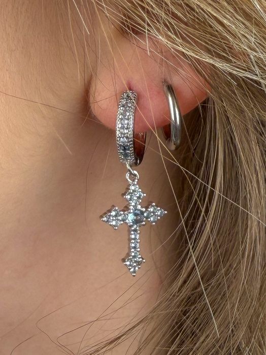 Сережки Chrome Hearts / Серьги Хром Хартс / Прикраса Хром Хардс