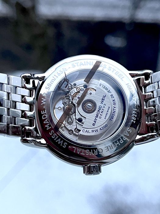 ‼️Новинка, автоматические часы Raymond Weil Maestro (сапфир, SW200-1)