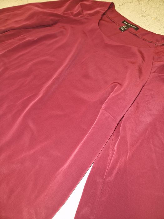 Elegancka sukienka Mango Basics 3/4 rękaw S