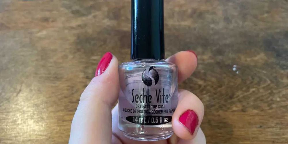 Быстросохнущее верхнее покрытие для лака Seche VITE Dry Top Coat 14 мл