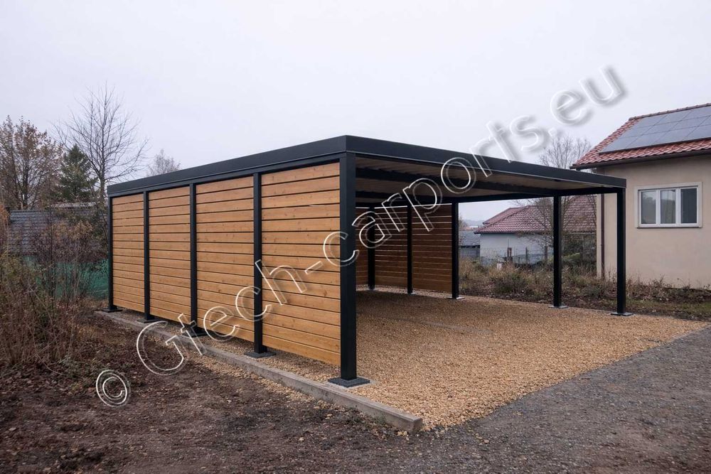Seria PROFI – wiata stalowa 6x6 garażowa | carport | Czechy Racibórz