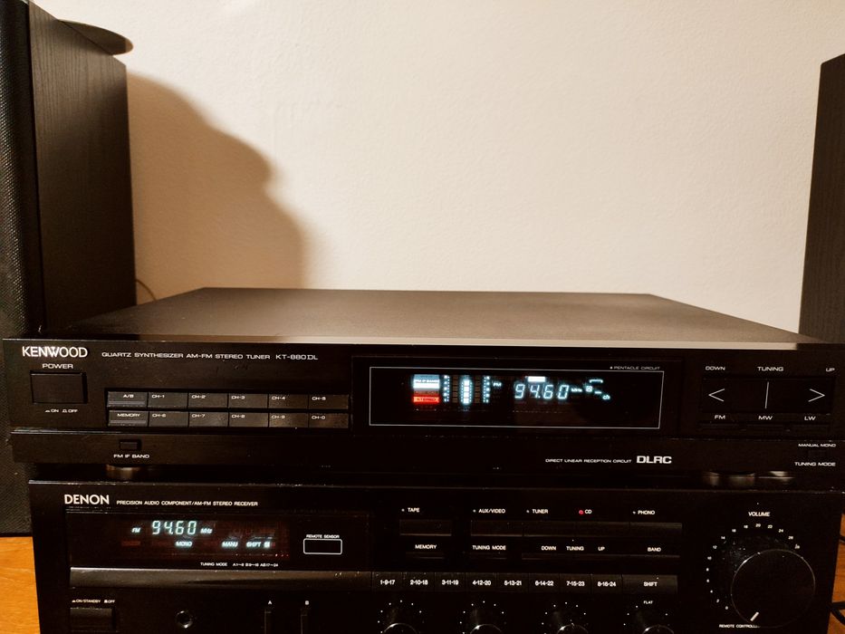 WYPRZEDAŻ! Rewelacyjny tuner radiowy Kenwood KT 880 DL ,po serwisie.